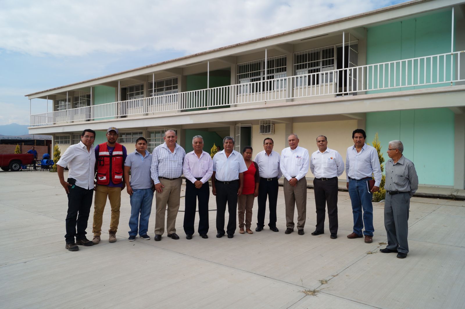 Nuevo edificio de la escuela Telesecundaria “Miguel Hidalgo